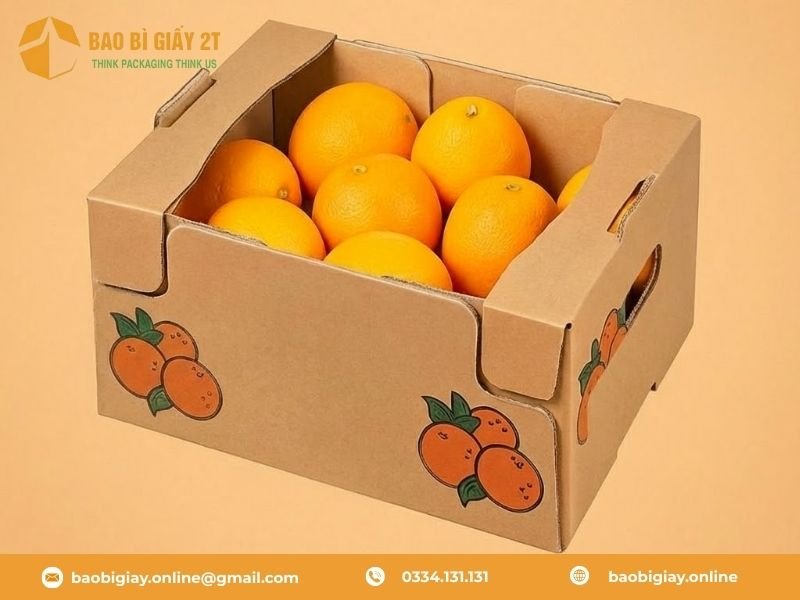 Giải pháp nâng cao giá trị cam nhờ bao bì carton