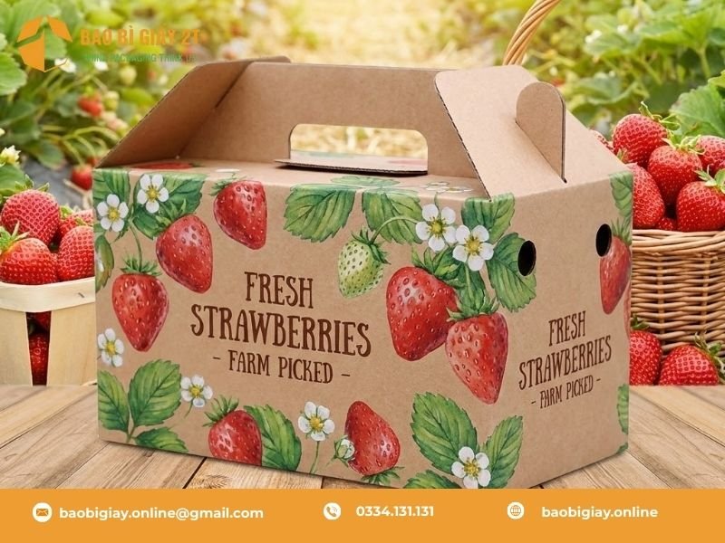 Những rủi ro thường gặp khi đóng gói dâu tây vận chuyển