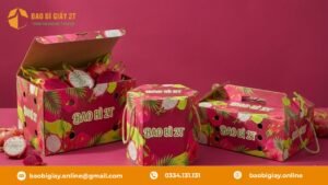 Sản Xuất Thùng Carton Đựng Thanh Long Giá Rẻ Tại Bao Bì 2T