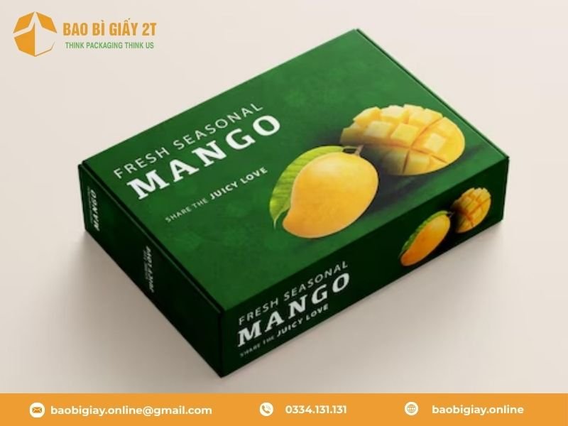 4 Lợi ích khi dùng thùng carton đựng xoài