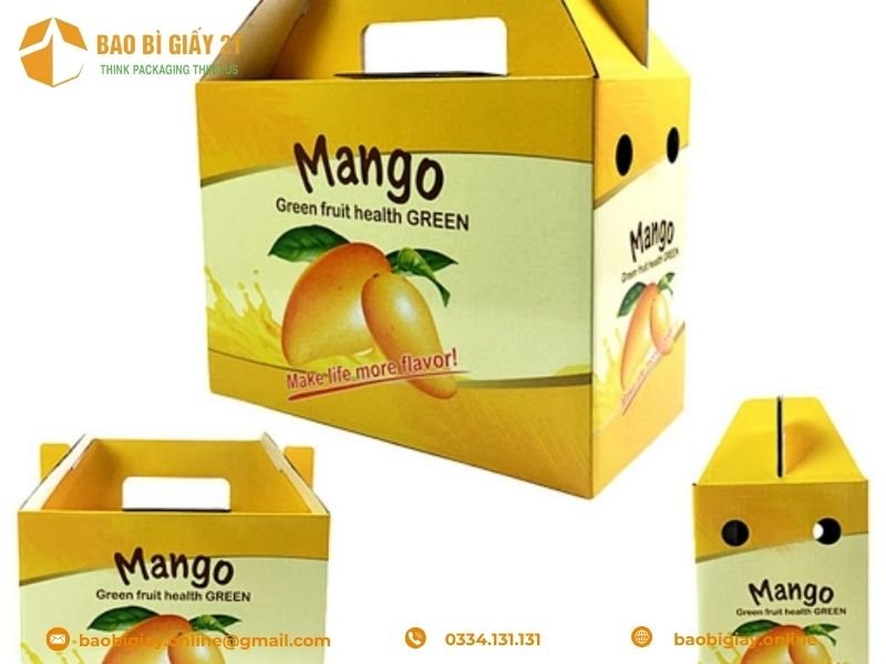 Nên Chọn In Offset Hay Flexo Cho Thùng Carton Đựng Xoài?