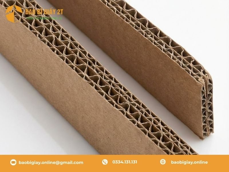 Quy trình 6 bước sản xuất thùng sóng BC