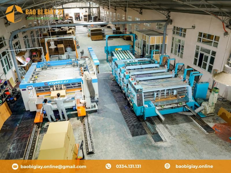 Xưởng in Bao Bì Giấy 2T