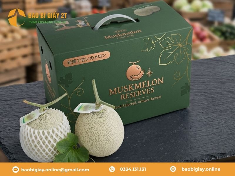 Phân loại Hộp/Thùng dưa lưới theo mục đích sử dụng