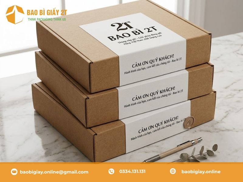 Tại sao Hộp Nắp Gài là "Vua" của dòng hộp Ship COD?