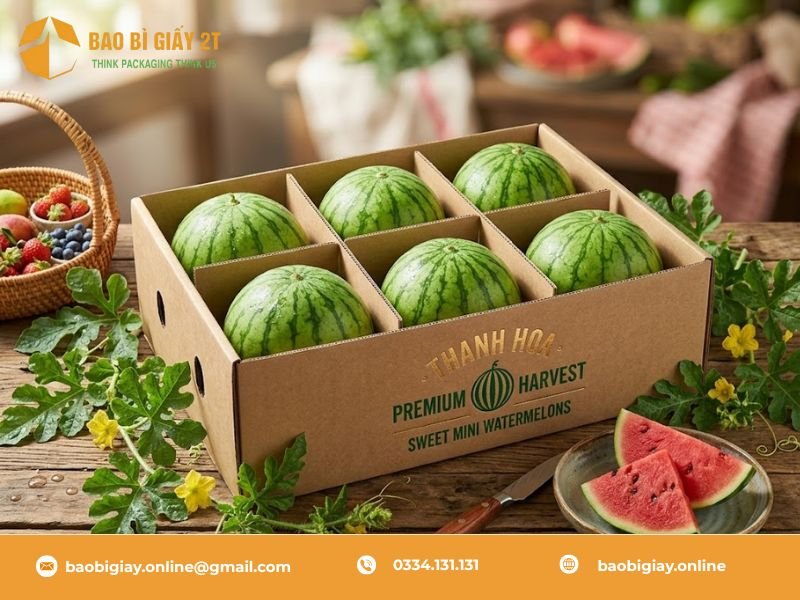 4 Giải Pháp Khắc Phục Rủi Ro Đóng Thùng Dưa Hấu