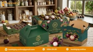 Thùng Carton Đựng Măng Cụt Chất Lượng Cao Tại Bao Bì 2T