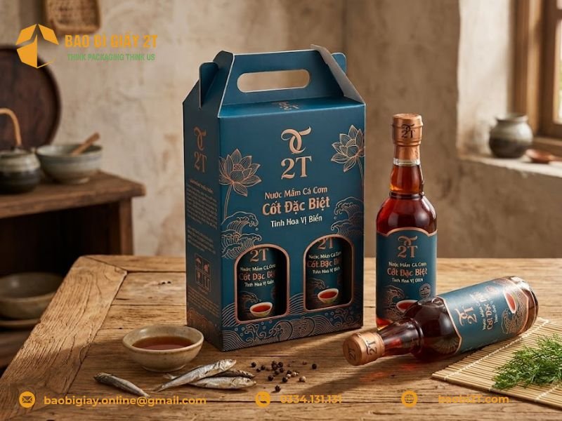 Tại sao bạn nên đầu tư in hộp giấy đựng nước mắm