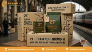 Thùng carton đựng cà phê chất lượng cao tại Bao BÌ 2T