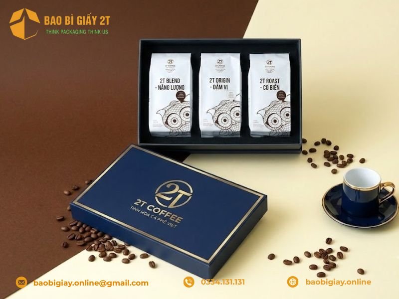 Mẫu hộp đựng cà phê âm dương