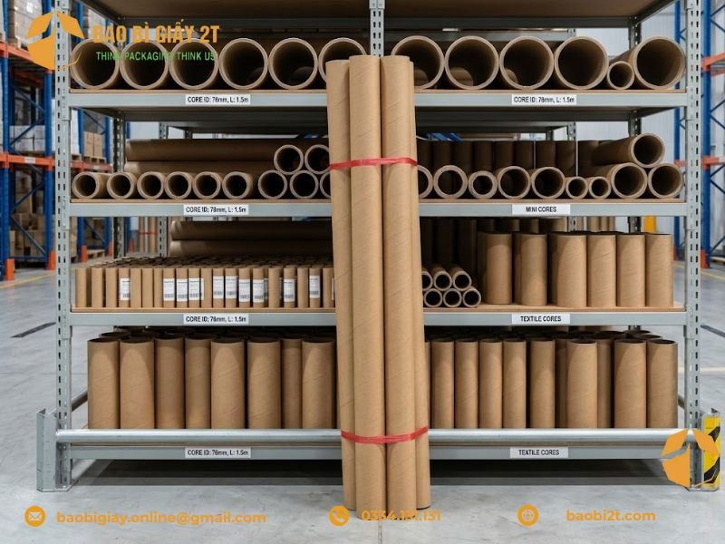 Vì Sao Các Đối Tác Nên Chọn Chốt Đơn Ống Giấy Tại Bao Bì 2T?