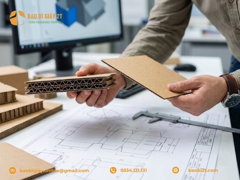 Nên ưu tiên Độ bục hay Độ nén khi đặt sản xuất bao bì?