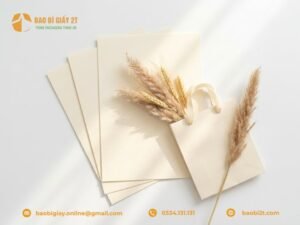 Giấy Ivory là gì? Bí quyết chọn bao bì sang xịn, tiết kiệm