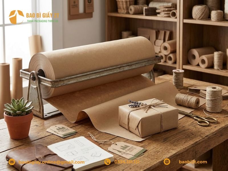 Ứng dụng thực tế của giấy xeo trong ngành công nghiệp đóng gói