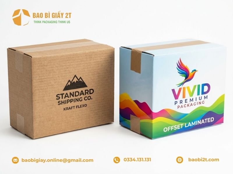 Sự khác biệt giữa in Offset và in Flexo